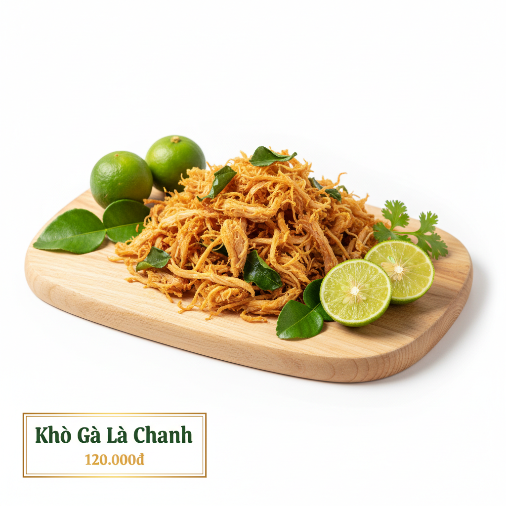 Khô Gà Lá Chanh 120.000đ